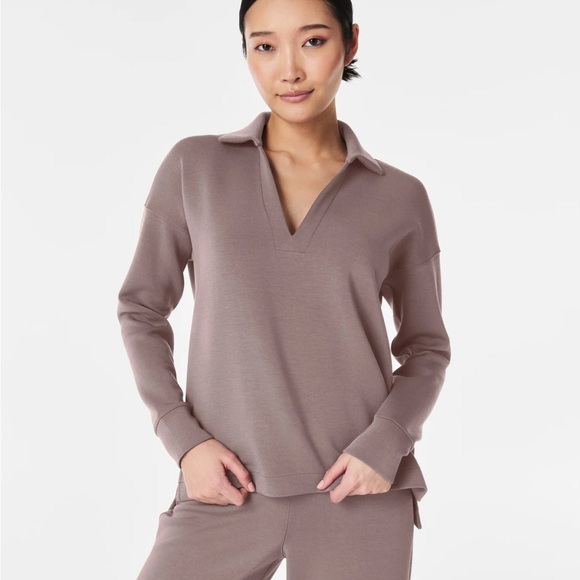 SPANX Tops - SPANX AIR ESSENTIALS POLO TOP